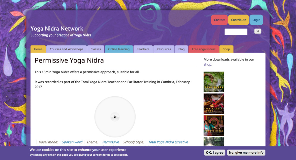 Screenshot_2020-07-09 Permissive Yoga Nidra Yoga Nidra Network